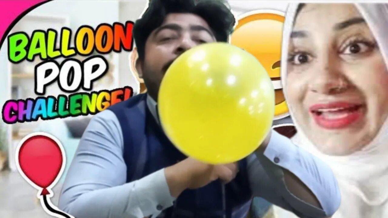 Balloons Pop Challenge! Yousra Yasir Vlogs #todaychallenge #balloon #balloonchallenge