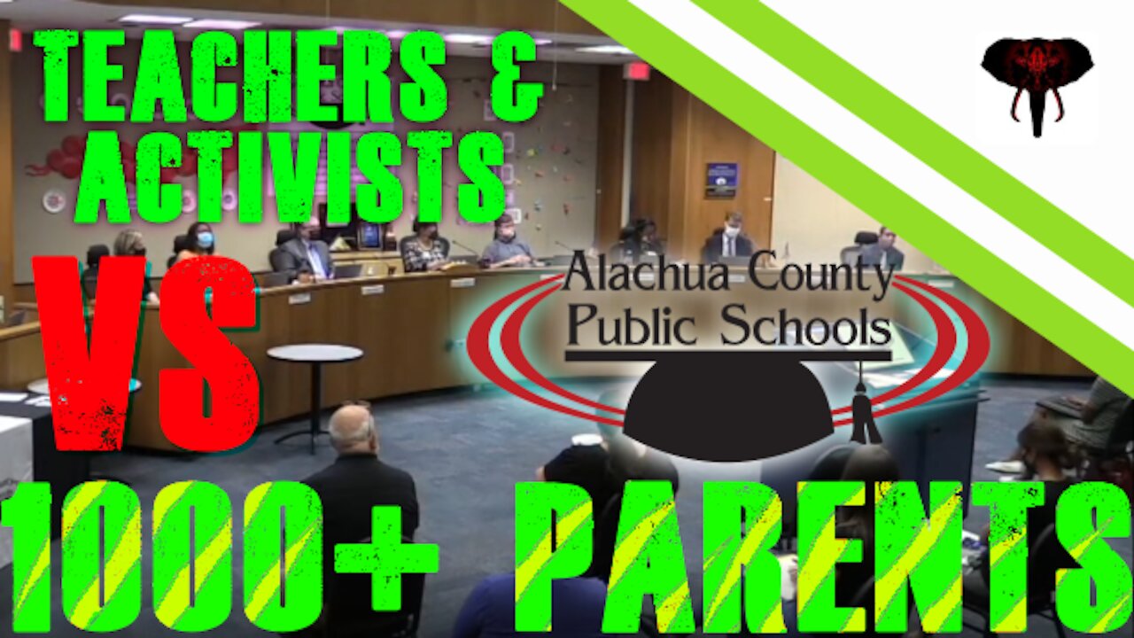 Alachua County School Board Meeting 6/1/21 - 1000 Parents Fight