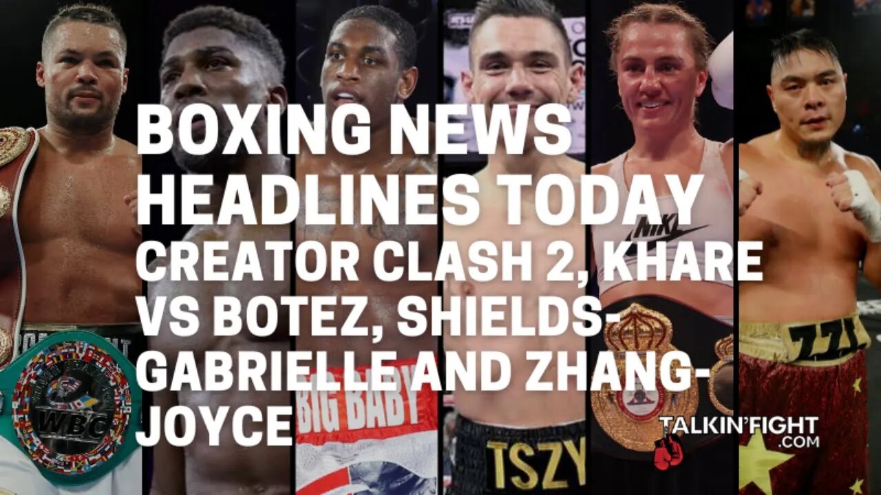 Creator Clash 2, Khare vs Botez, Shields-Gabriels and Zhang-Joyce