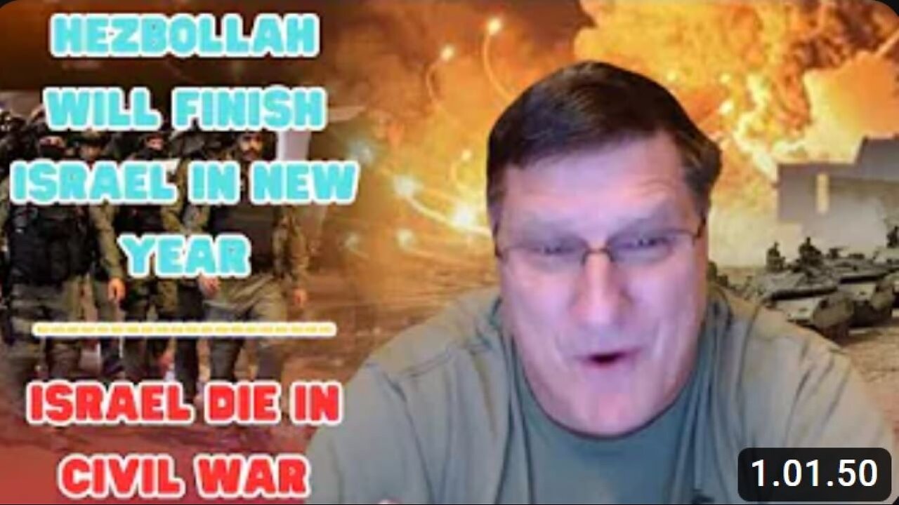 Scott Ritter: "Israel will die in Civil War - Hezbollah is making Israel hugly panic"