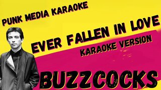 BUZZCOCKS ✴ EVER FALLEN IN LOVE ✴ KARAOKE INSTRUMENTAL ✴ PMK