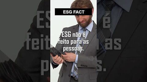 Para que serve o tal de ESG mesmo? #shorts