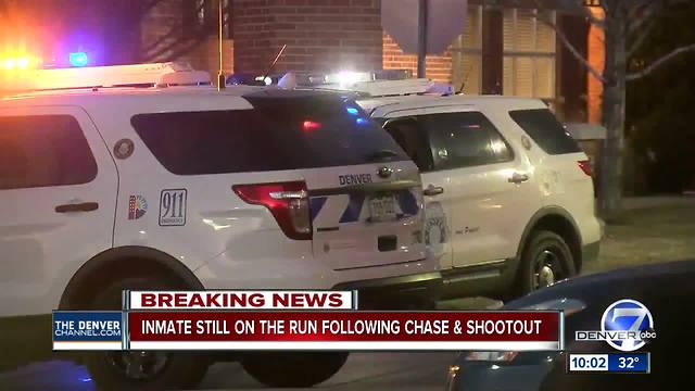 Shots fired, 2 suspects wounded after police pursuit in NE Denver; no officers injured