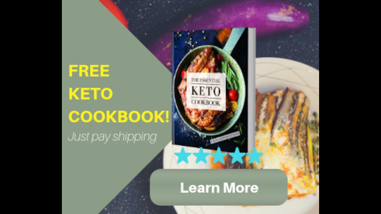 The Essential Keto Cookbook (Physical) - Free + Shipping