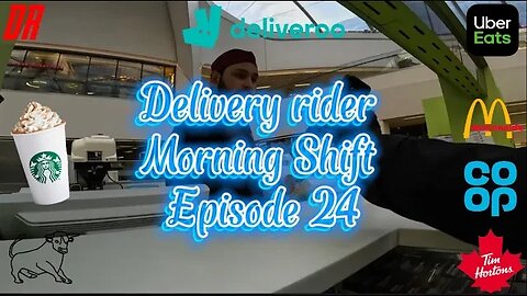 Working The Morning Shift for UberEats & Deliveroo S2E24