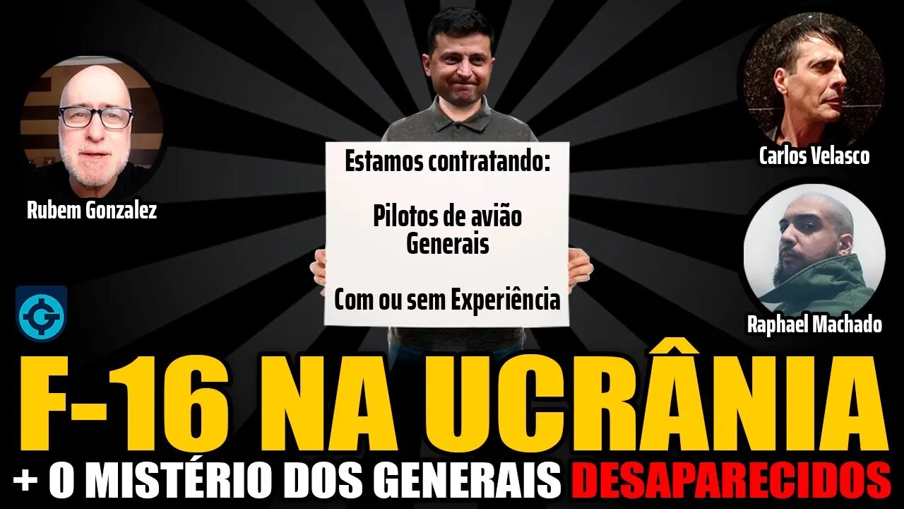 ESPECIAL | Tudo sobre os F-16 na UCR4N14 | + O MISTÉRIO dos Generais DESAPARECIDOS | 🔴Live Geoforça