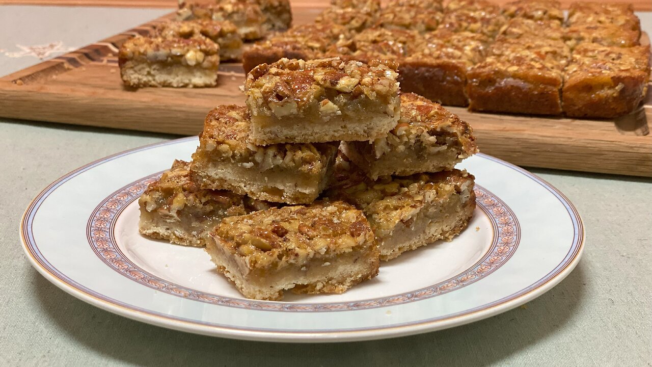 Classic Pecan Pie Bars