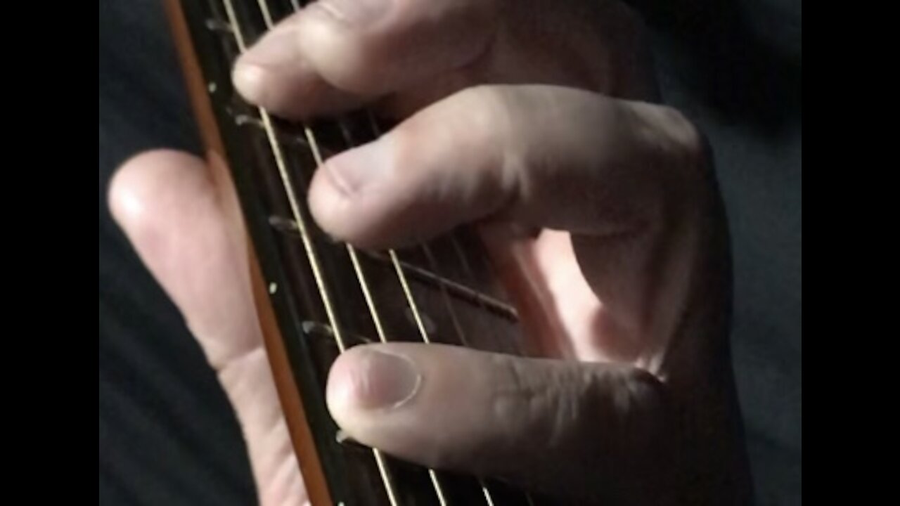 Guitar Lesson - 2 Finger Hammer-On 3 Half-Steps