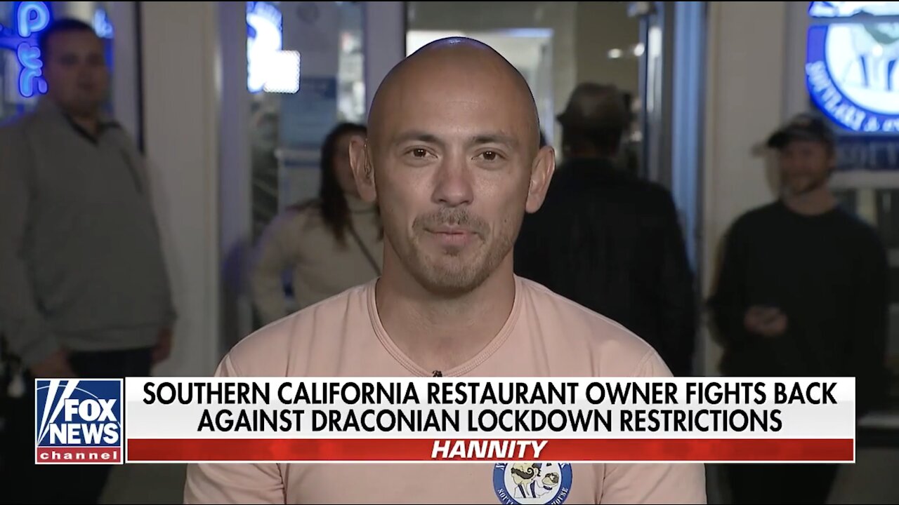 California restaurateur fights back against COVID-19 restrictions