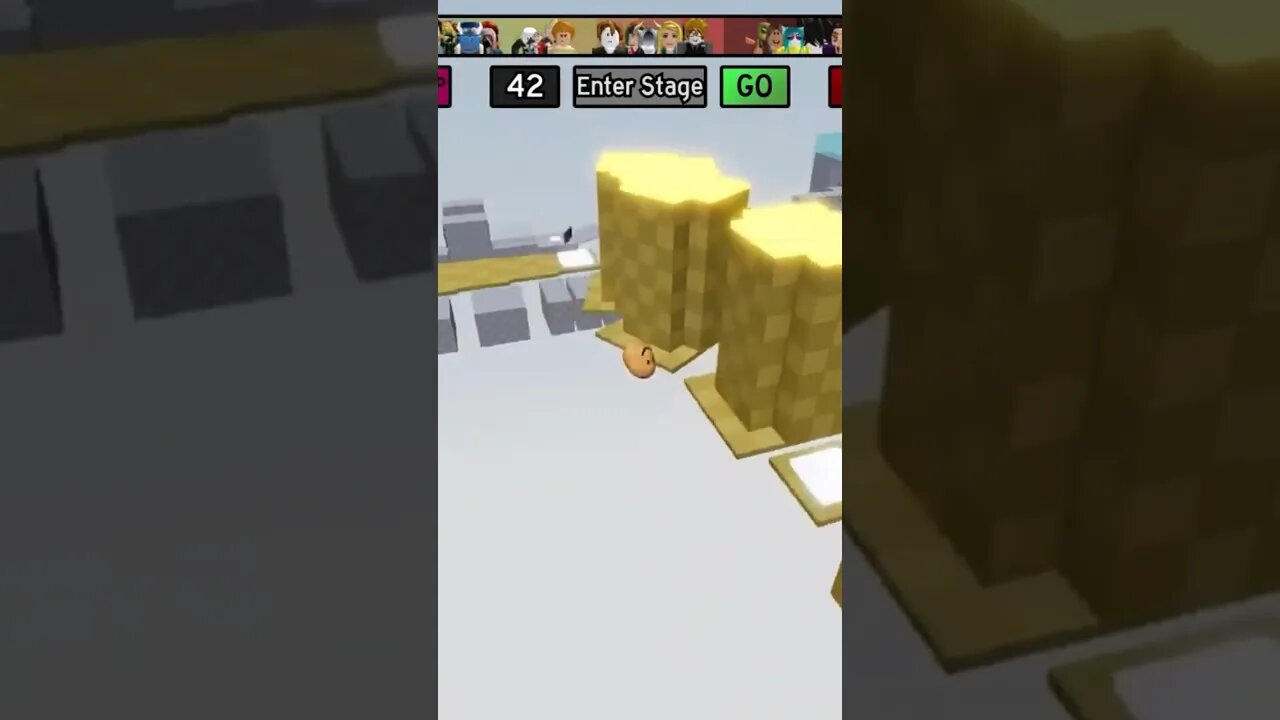 Rolling and Rolling! #roblox #gaming #obby #obbybutyoureapotato