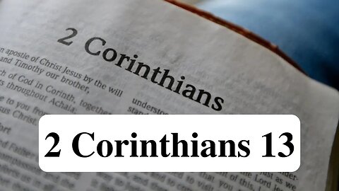 2 Corinthians 13