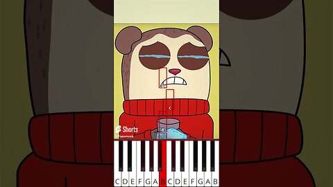 When You Drop An Ice Cube on The Floor 😂 (@MaxDesignPro) - Octave Piano Tutorial