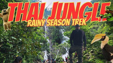 Conquering the Rainy Season: Trek to Krok E Dok Waterfall, Saraburi