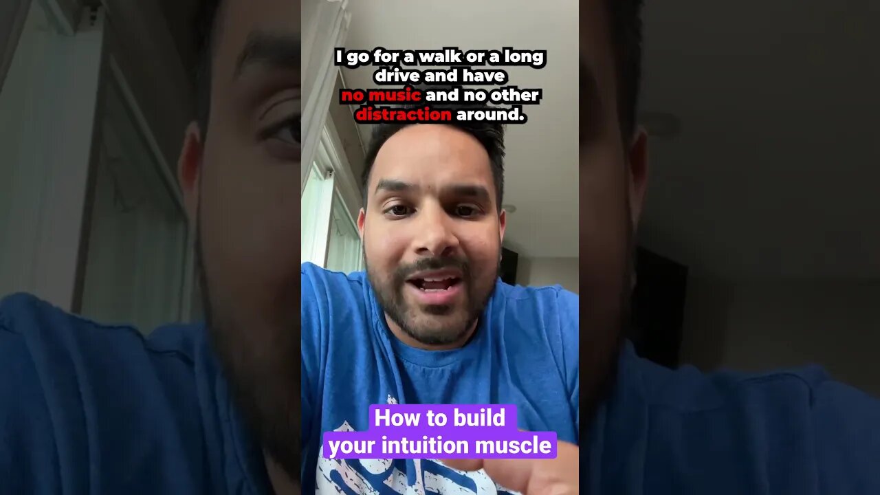 How Build Your Intuition Muscle #askabhinav
