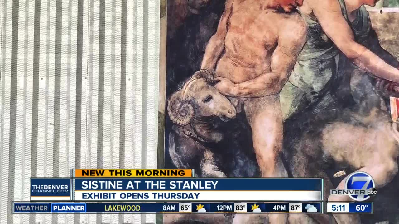 Sistine Chapel comes to Stanley Hangar