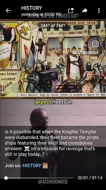 Documentary: Pirates and Knights Templar