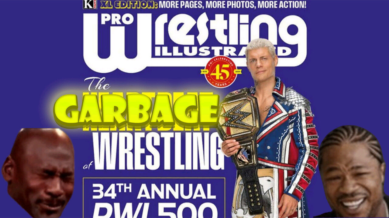 Cody Rhodes Is PWI's #1 In The Top 500 List For 2024 LMAO!