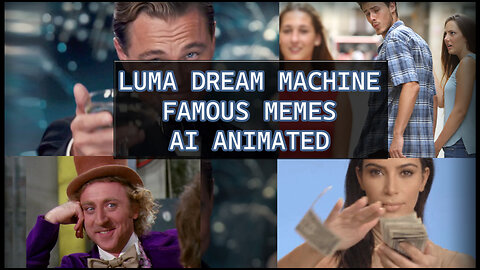 Famous Meme's Animated - Luma Dream Machine #memes #aianimation #viralvideo #lumaai