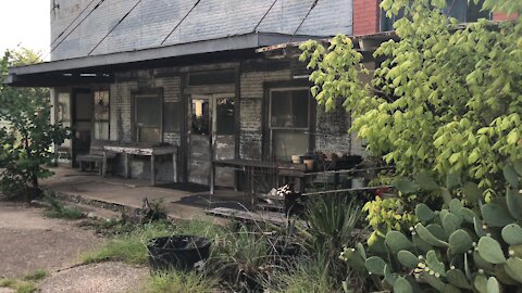 Little Town Texas Where the Local Bar may have been the Church