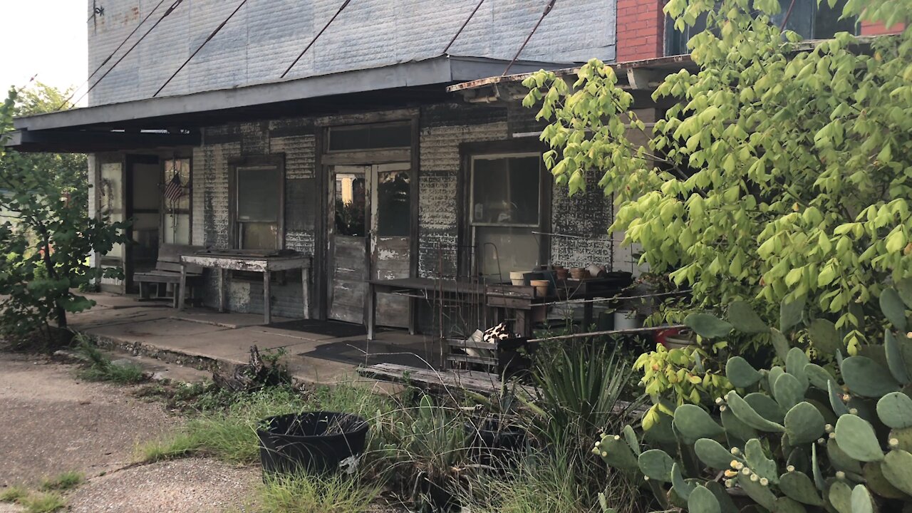 Little Town Texas Where the Local Bar may have been the Church