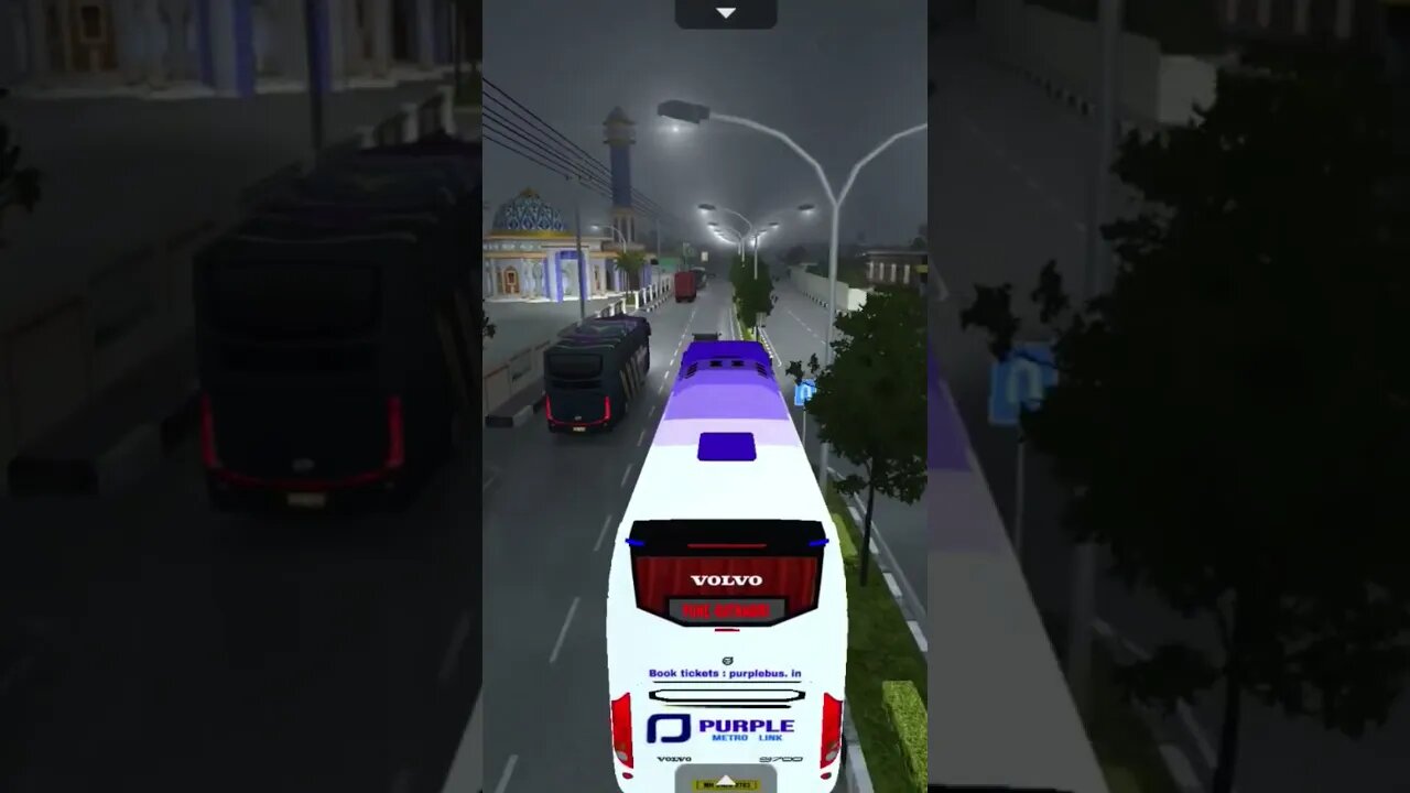bus simulation Indonesia over take #shorts