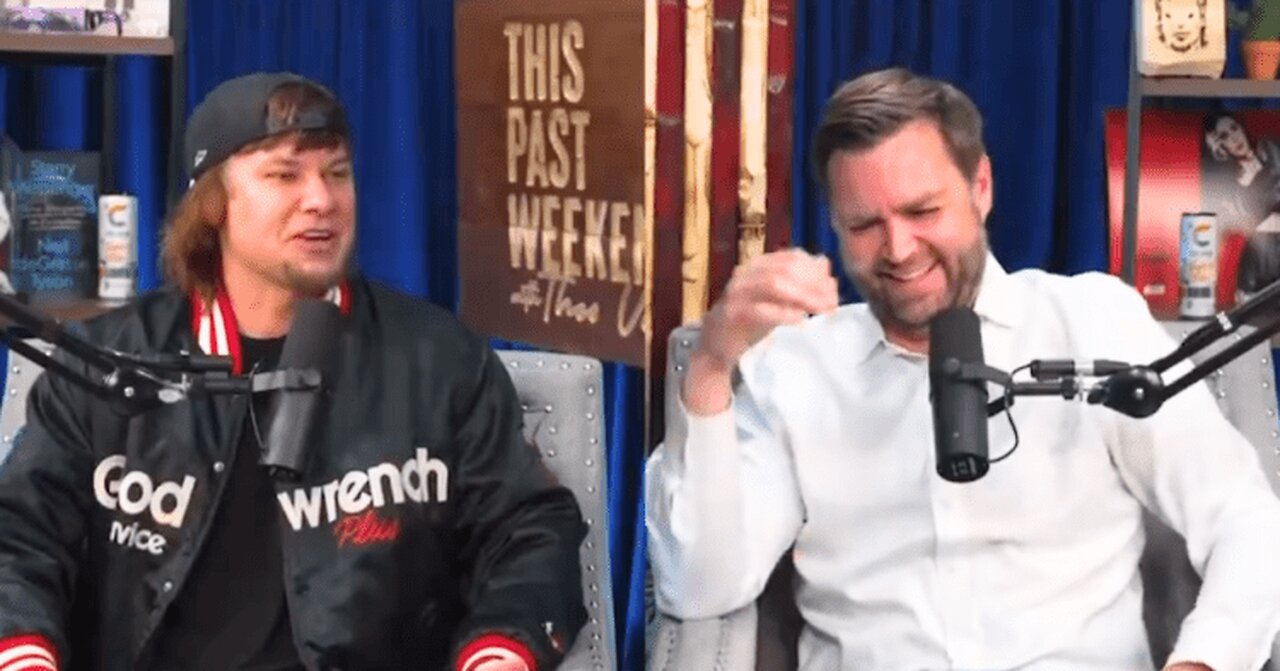 JD Vance Laughs Hysterically at Theo Von’s Cocaine Revelation ‘Going to Steal That Line’