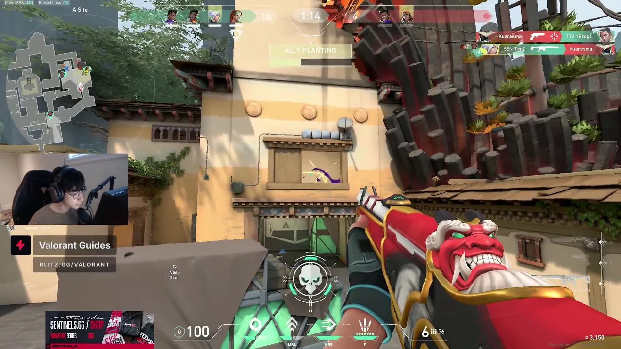 TenZ Scared the enemy astra