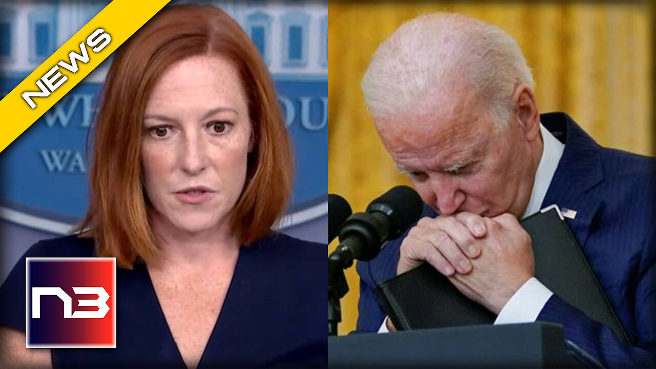 Psaki Denies Biden to Blame for Americans Held by Taliban