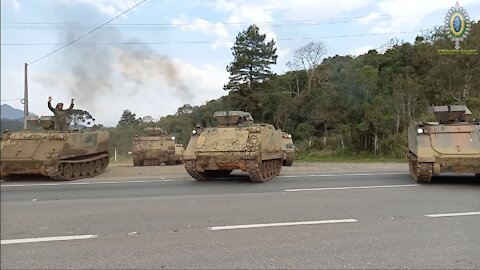 M113BR ARMORED VEHICLES FROM THE BRAZILIAN ARMY