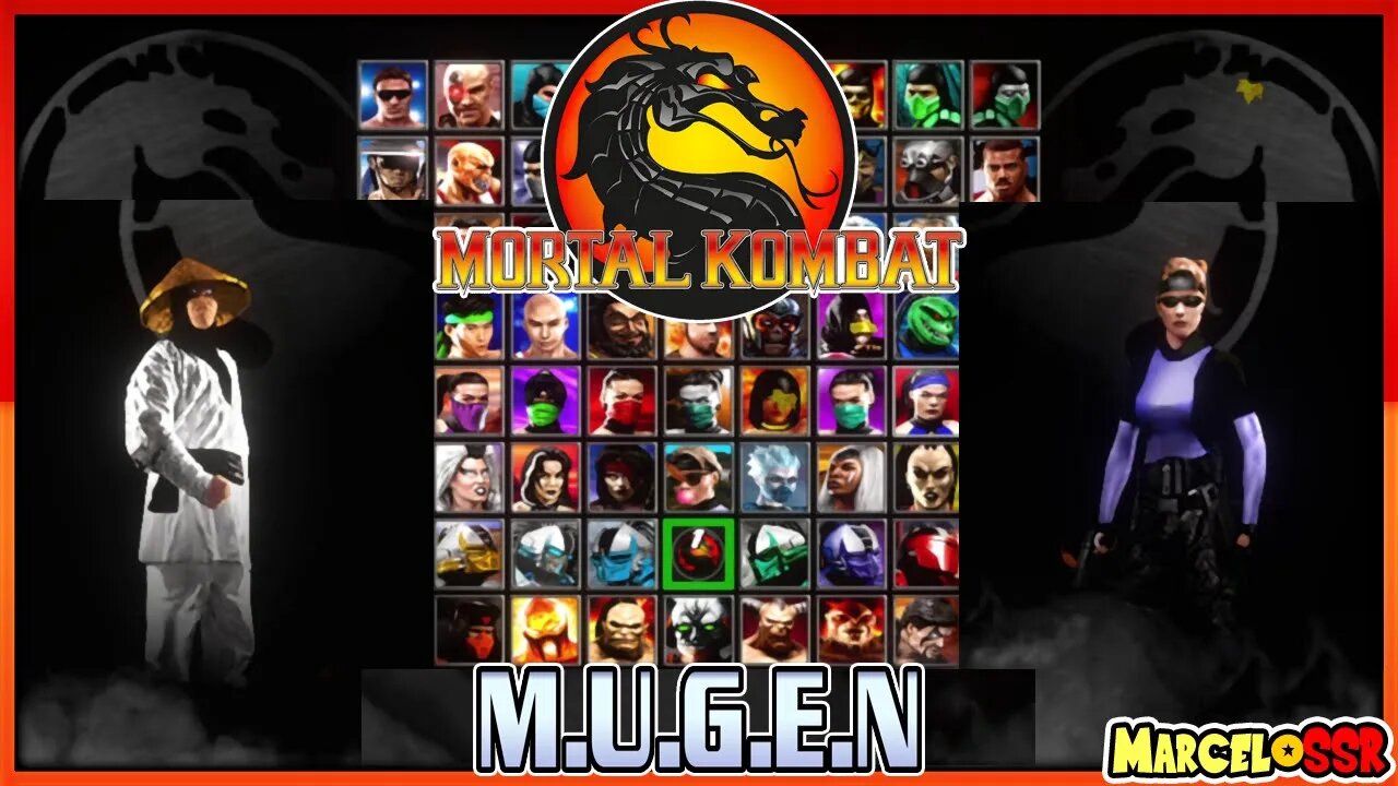 Raiden MK1 & Cyrax Vs. Cassie Cage & Raiden - Mortal Kombat M.U.G.E.N