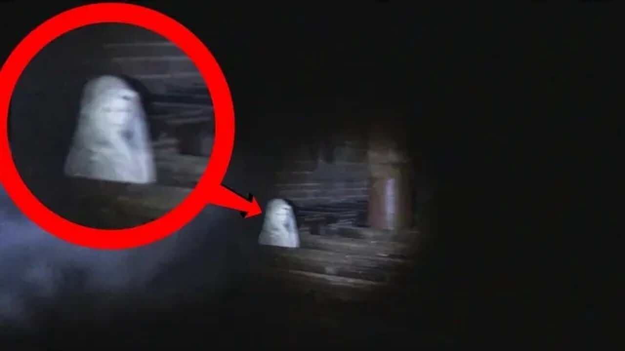 Real crying ghost captured on video!! (Abandoned haunted church)