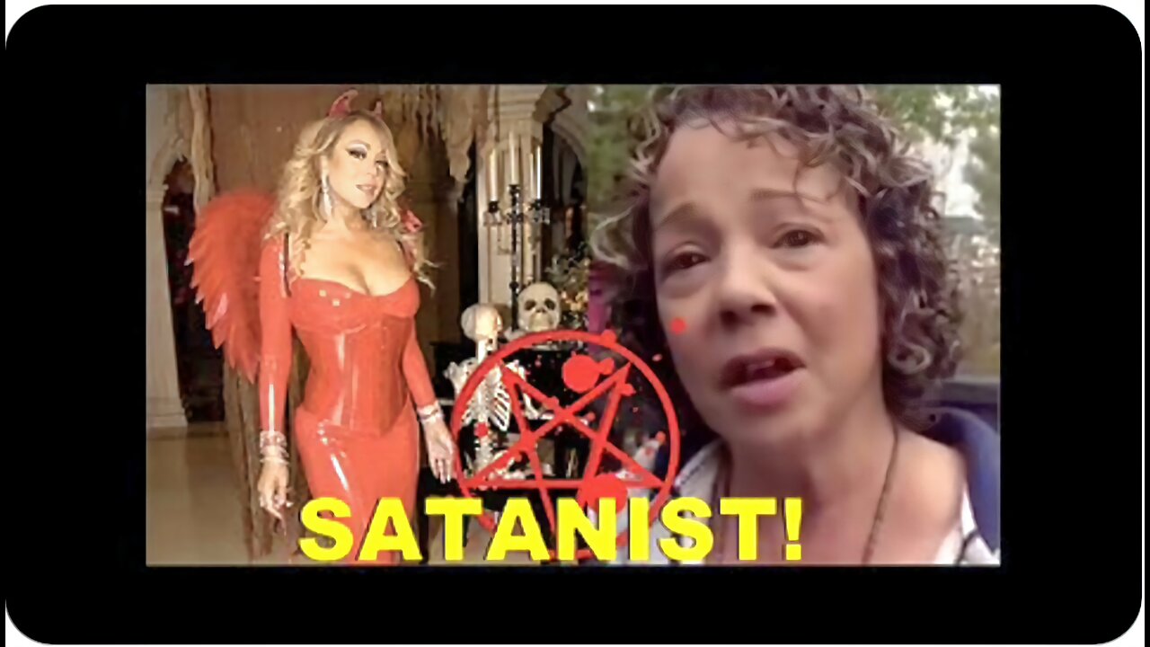 Satanist Mariah Carey Satanic Sacrifice in Plain Sight!