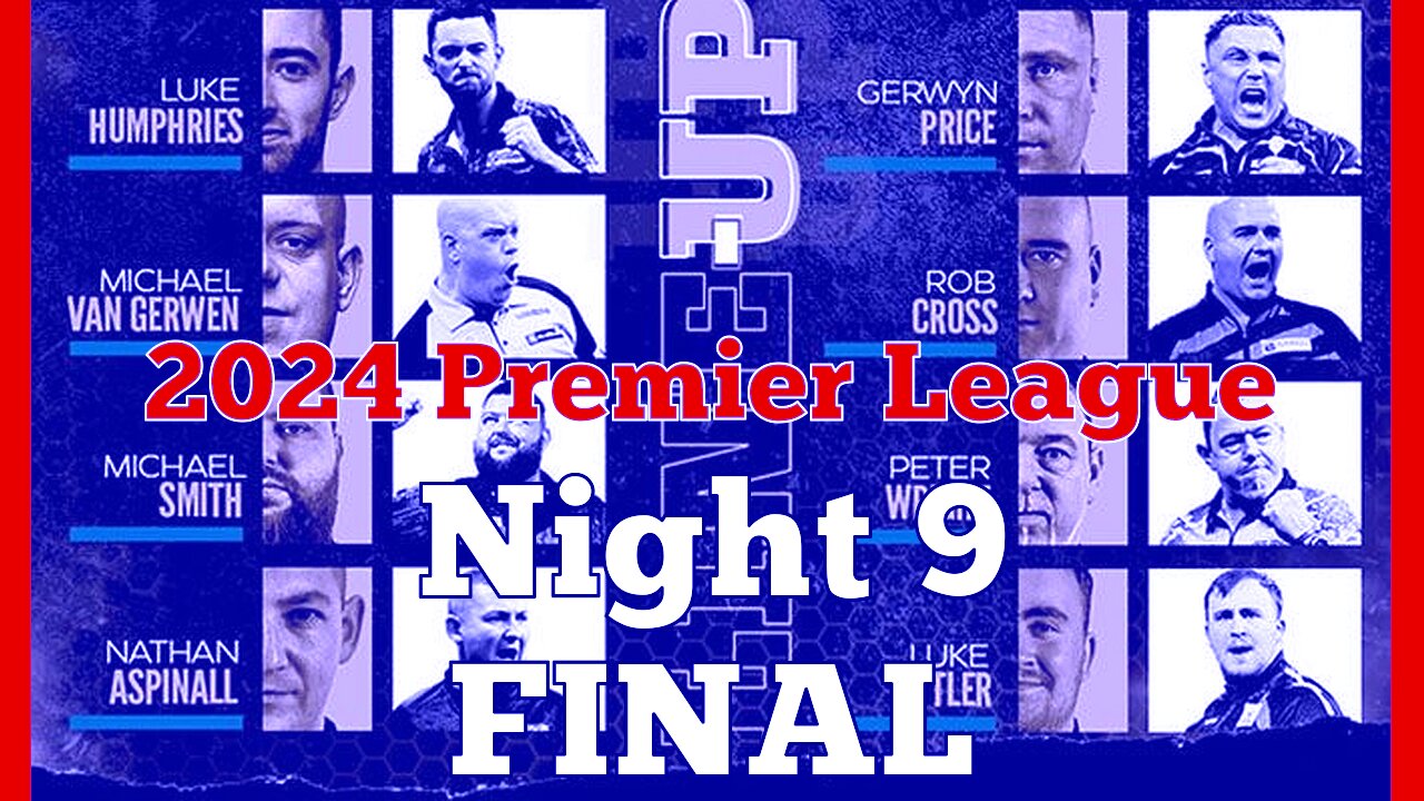 2024 Premier League Night 9 Littler v Aspinall