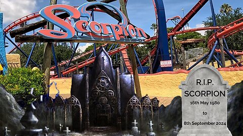 Sensational Snippets from Rider of Roller Coasters: RIP SCORPION