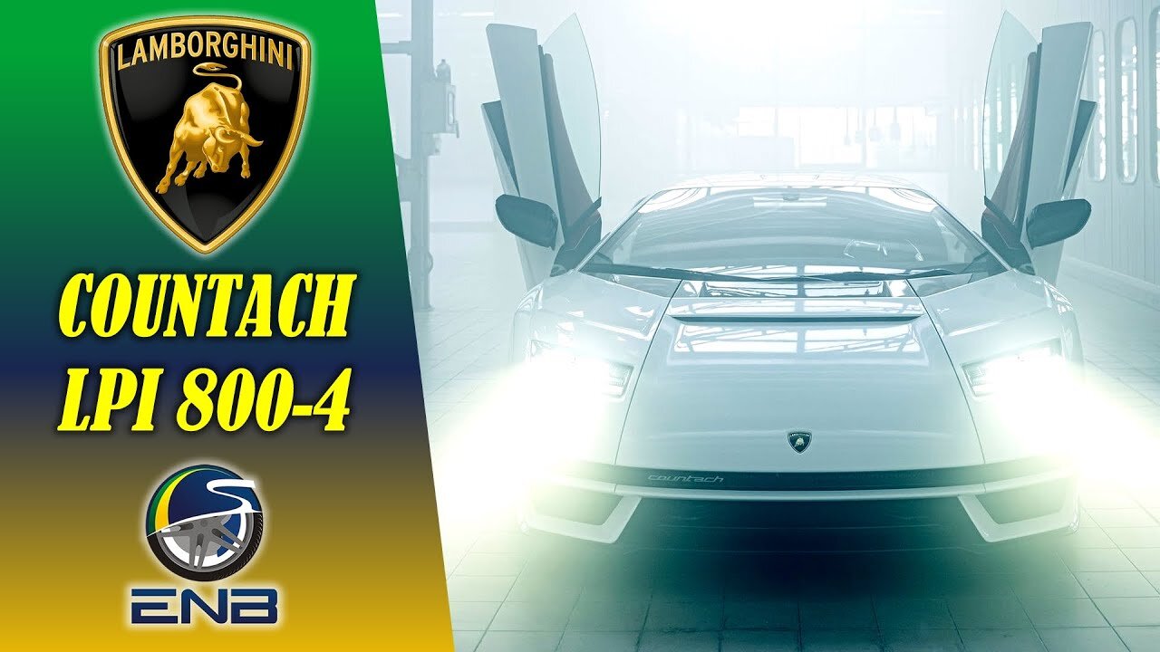 Briefing #88 - Aventador fantasiado de Countach