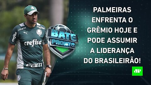 Palmeiras JOGA HOJE e pode VIRAR LÍDER; Fla tenta SAIR DO Z4; Vini MELHOR DO MUNDO? | BATE PRONTO