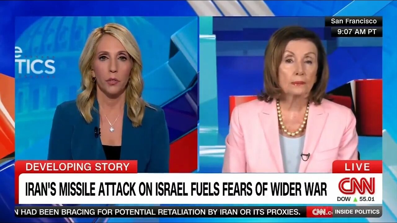 Pelosi: Israel Shouldn’t Attack Iran’s Nuclear Facilities