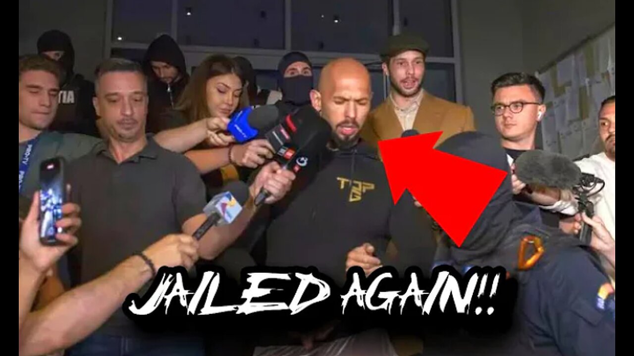 Andrew Tate Sent Back To Jail AGAIN