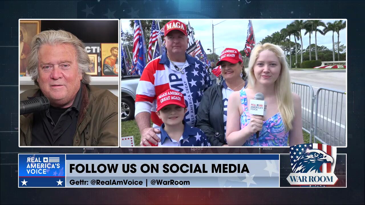 "They're Ready For Trump 2024": Jayne Zirkle Live From Palm Beach MAGA Rally