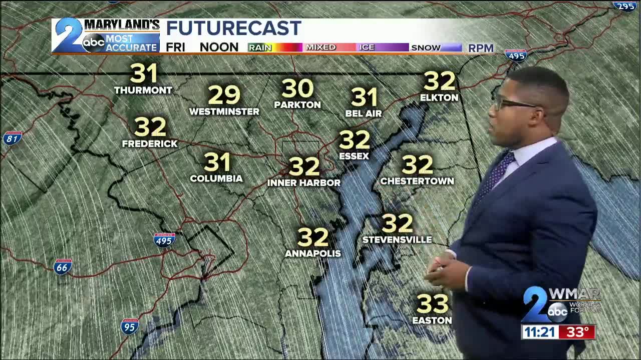 WMAR-2 News Weather at 11