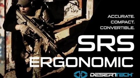 SRS A1 Sniper Rifle Ergonomic Features - Accurate, Compact and Convertible