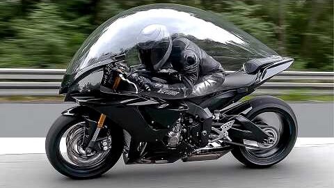 Man Builds DIY ANTI-RAIN Motorcycle _ Start to Faintness