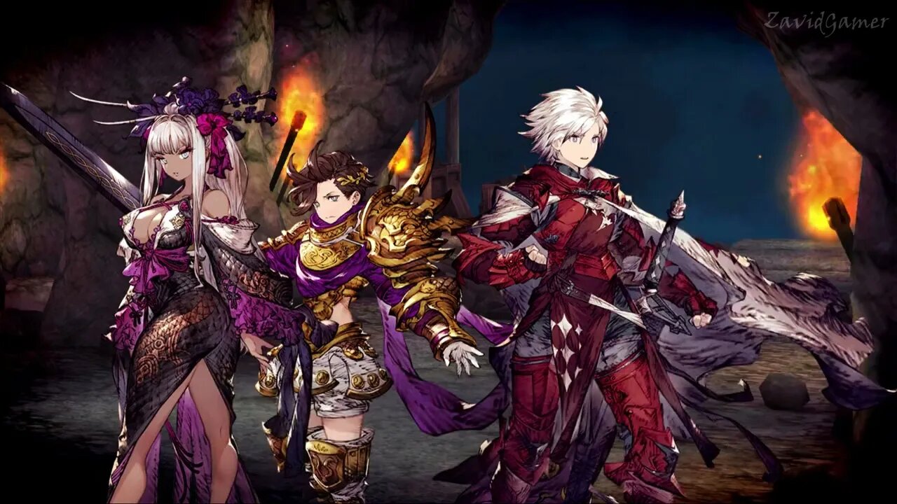 War of the Visions FFBE Guerreros de los cristales Capítulo 1 Escena 1 (Sin gameplay)