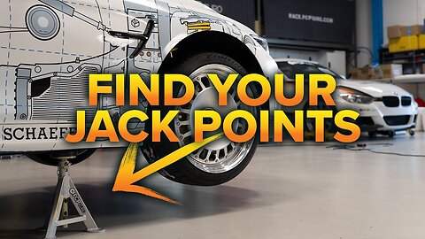 How To Find The Jack Points On A BMW F82 M4 (2015-2020 BMW F80 M3, F83 M4)