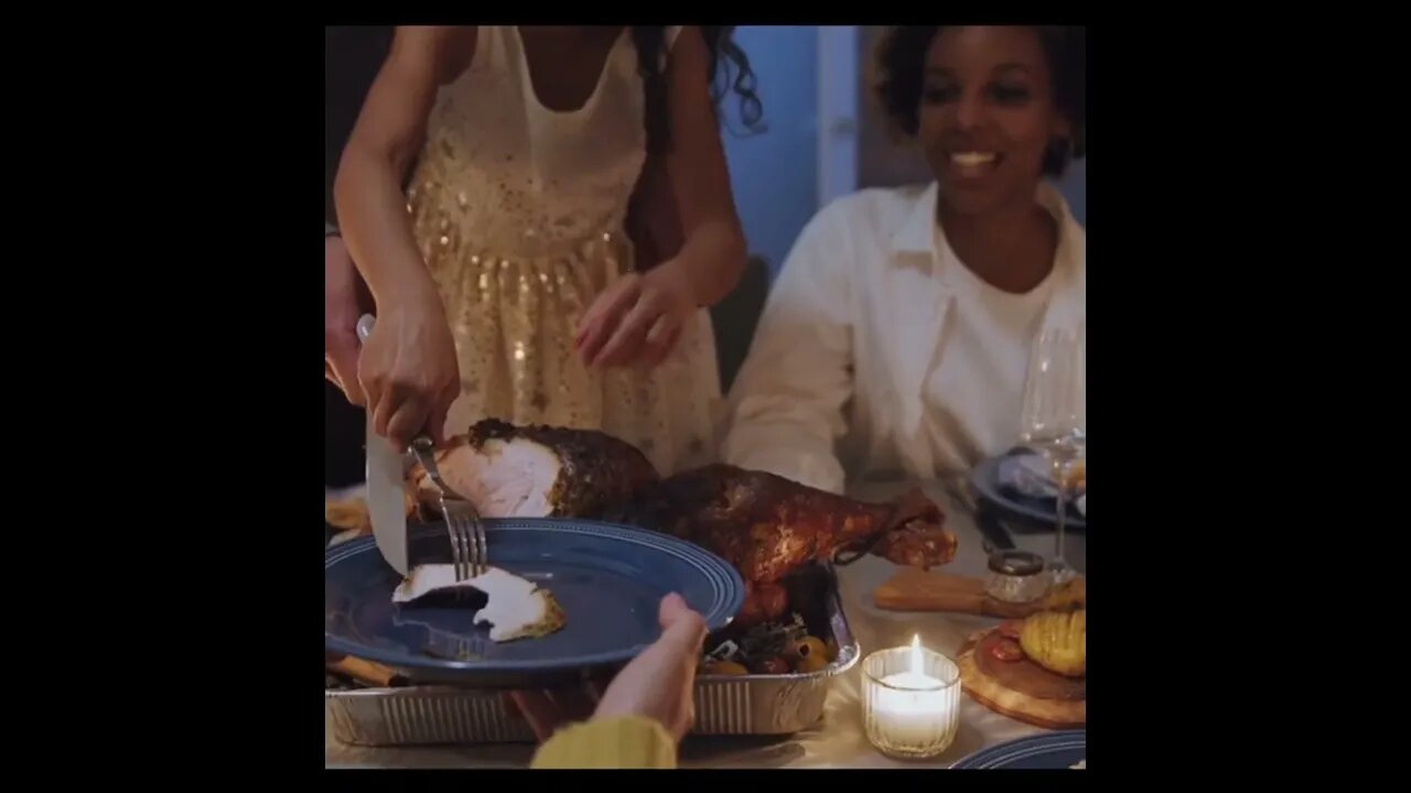 Thanksgiving 2022 | Turkey Dinner #thanksgiving2022 #shorts #short #food #eating 50 Seconds #2