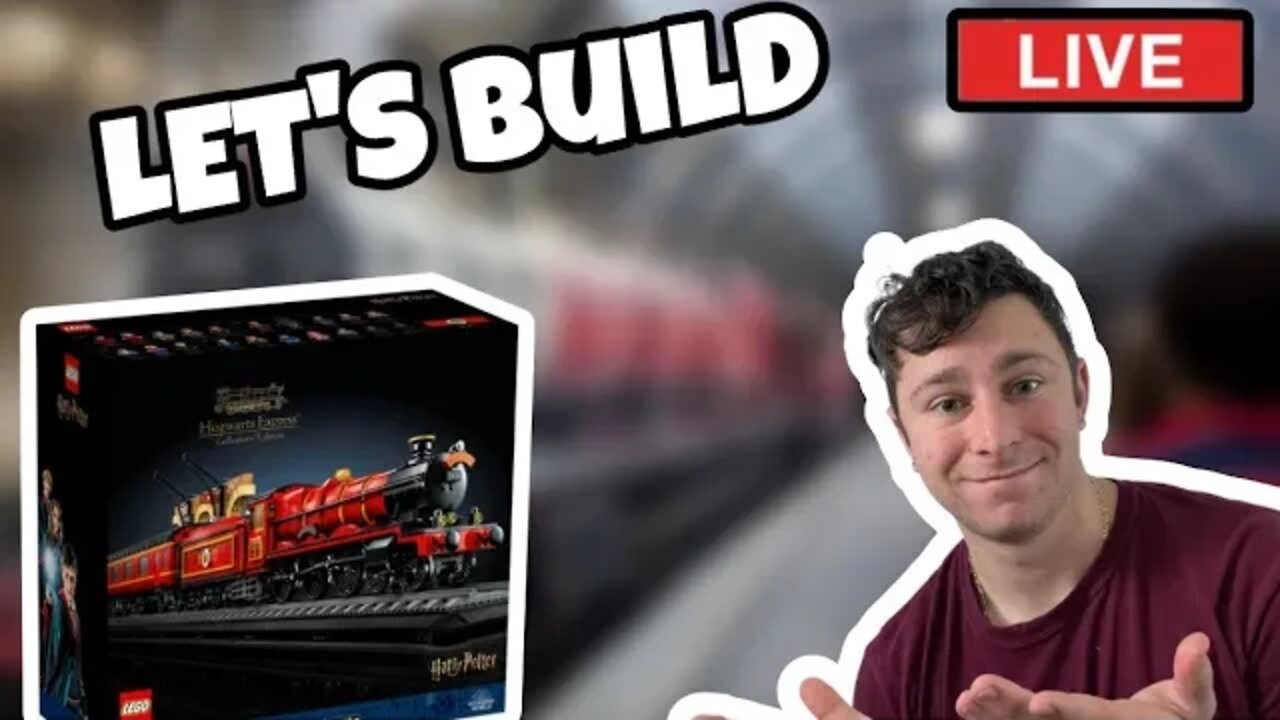 Lets Build The LEGO Hogwarts Express #Live