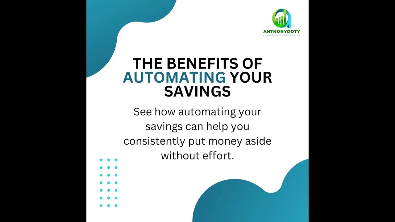 Special Offer Discount I Automate Your Savings: Let Technology Work for Your Financial Success!