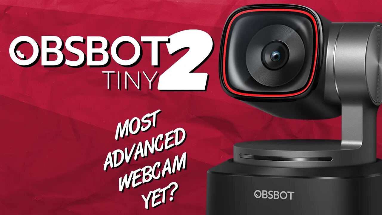 📷Obsbot Tiny 2 Tech Review - Most Advanced Webcam Ever?📷