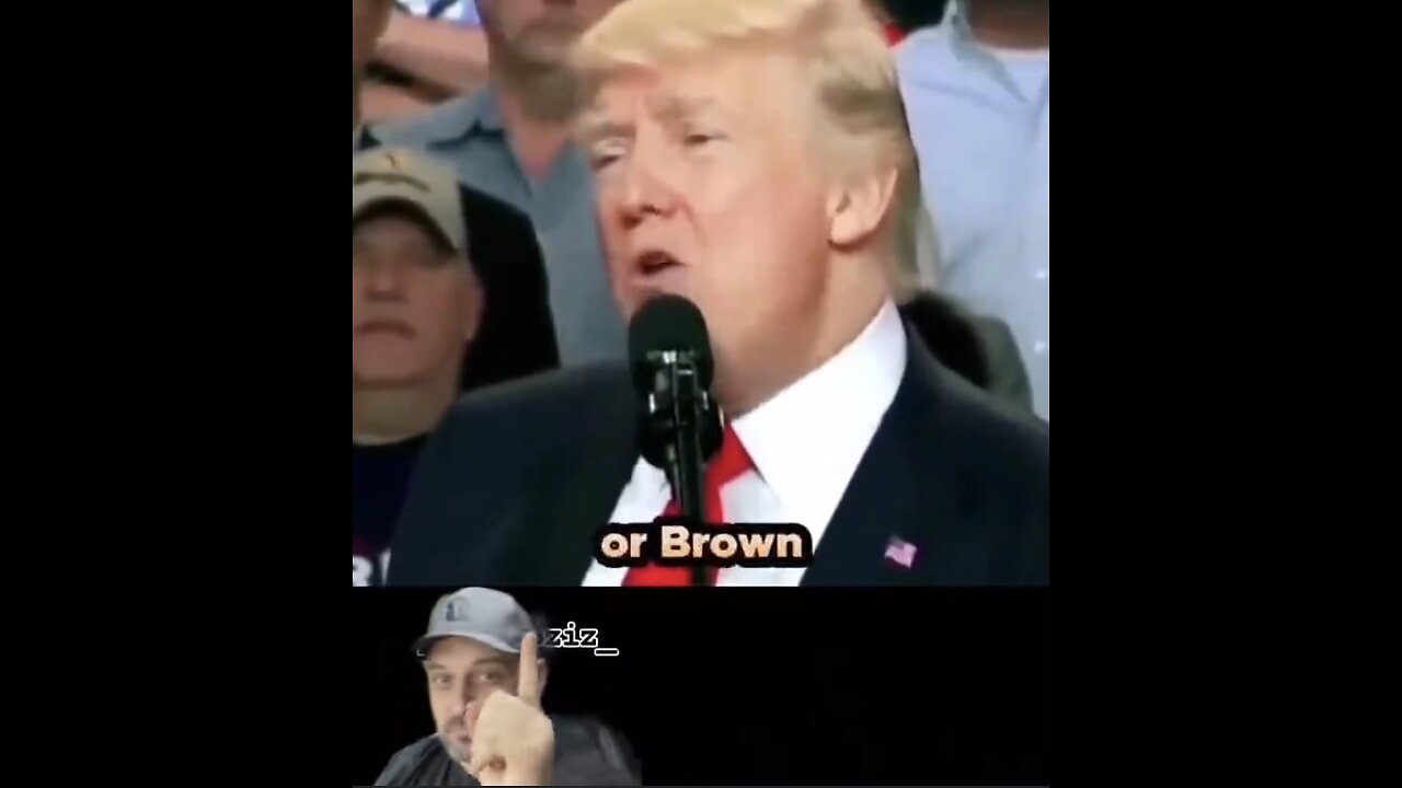 Captioned - Trump’s speech, please watch it!