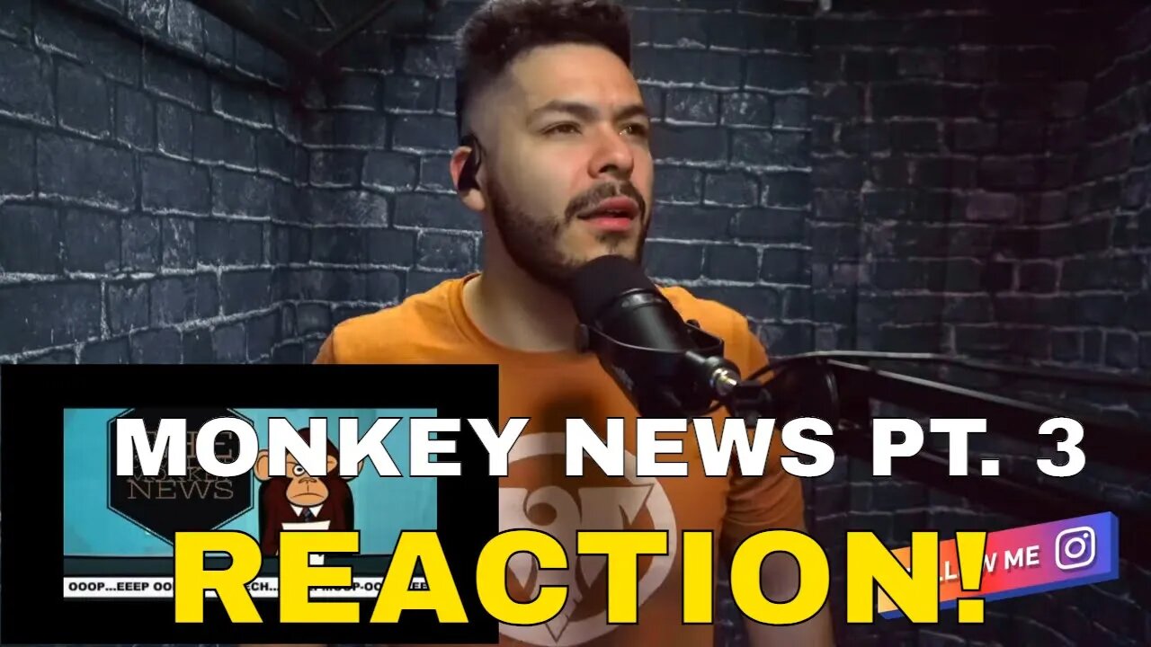 Monkey News with Karl Pilkington (Reaction!) pt 3